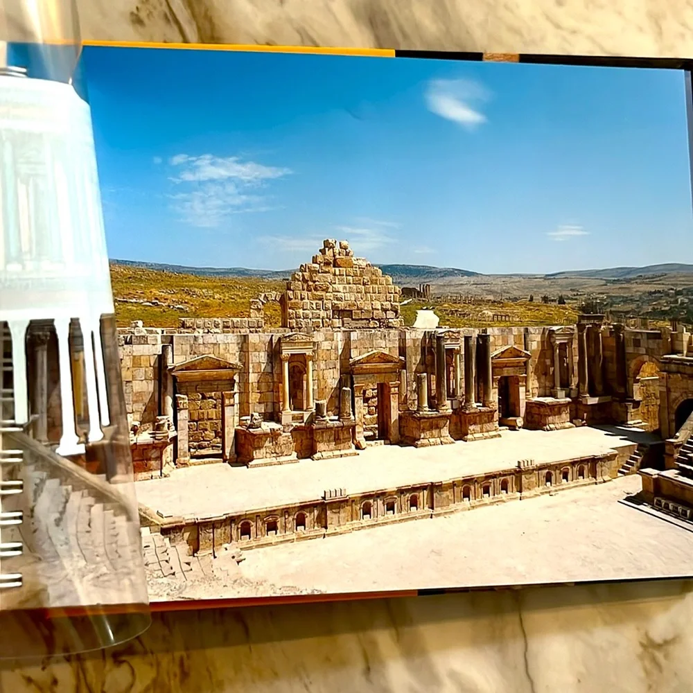 Jordan: Past and Present Spiral-Bound Hardcover With Clear Overlays Then & Now - Picture 7 of 12